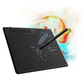 GAOMON S620-Tableta de Dibujo Digital 6,5 x 4 pulgadas OSU , 8192 niveles de presión, 4 teclas Express, lápiz sin pilas para dibujar y jugar,Windows Mac Linux Android