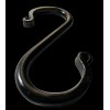 6 Wrought Iron 3 inch S Hooks - Hand Forged