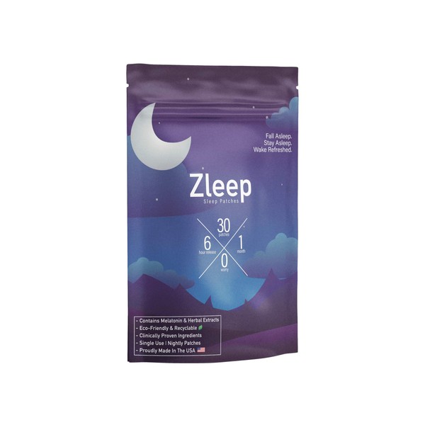 Zleep - Sleep Patches w/ Dream Complex to Improve Quality Sleep and Eliminate Tiredness