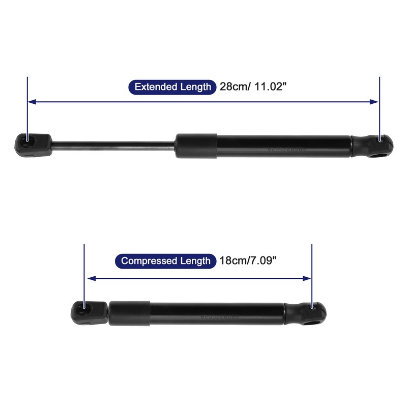 A ABSOPRO 2 x Gas Spring Tailgate 4B5827552A Gas Spring