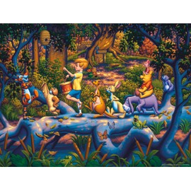 Ceaco - ディズニー - ダウドル - くまのプーさん - ヒーローパレード - 1500ピース ジグソーパズル