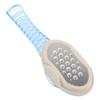WOONEKY Stainless Steel Pedicure File for Foot Callus Removal Scrubber