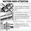 ChillWaves 304 Stainless Steel Tee Compression Tube Fitting, 3/8" OD