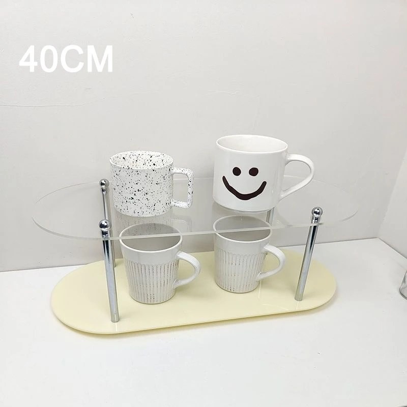 Acrylic Desktop Organizer – 3 Layer Display Shelf, Perfume Jewelry