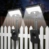 CVchancin Solar Lights Outdoor Motion Sensor, 92 LED Clip on