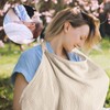 Breastfeeding Cover for On the Go Nursing Scarf, Muslin Nursing