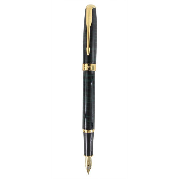 Sipliv Classic Gold Trim Medium Nib Fountain Pen - Gift