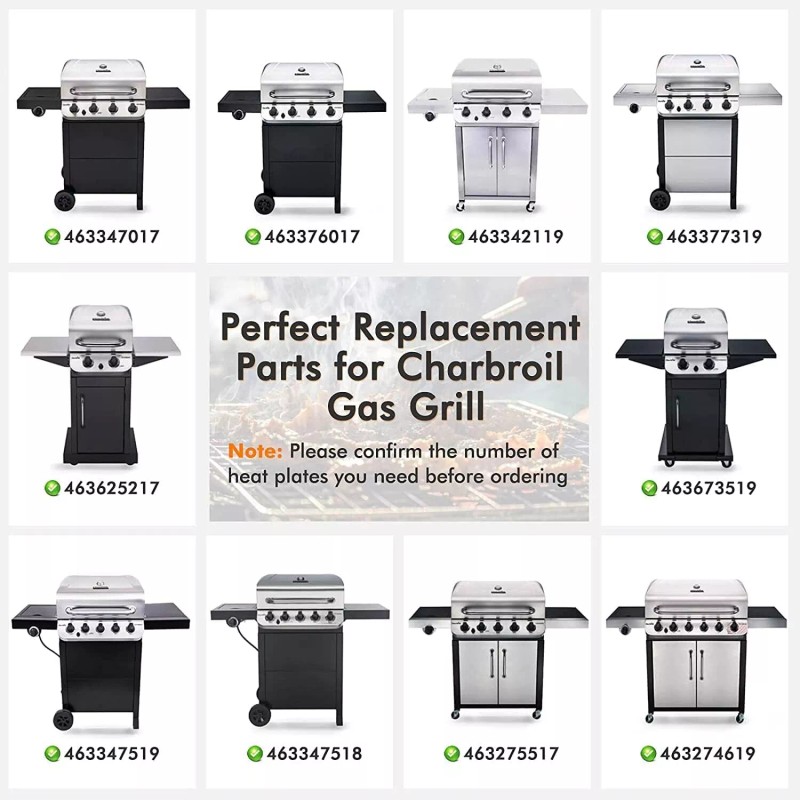 Unbranded Grill Parts for Charbroil Performance 4 Burner 463347017 463377017