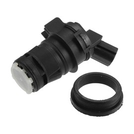 Partuto Windshield Washer Pump No.05139113AA - Car Windshield Washer Pump Motor Replacement - for Chrysler 300 2005-2023 Plastic Black - 1 Pc