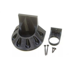 Speedway Lightsaber Wall Mount Holder + Holds 6 Kyber Crystals (Savi's Workshop)