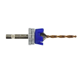 TIVOLY 11900720400 Drill Bit and Cutter Made of Wood, Metal, Hexagonal Shank, Diameter 4 mm