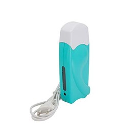 EpilWax Wachswärmer für 100 ml Roll-On Wachspatrone - Wachs Wärmer zum Schmelzen von Warmwachspatronen (Einzeln, Grün)