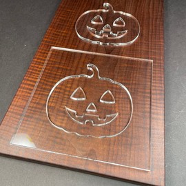 Pumpkin Acrylic Router Template