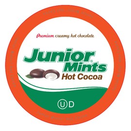 Tootsie Roll Junior Mints Hot Cocoa Pods, Compatible with Keurig K Cup Brewers, Perfect Peppermint Hot Chocolate Gift, Candy Junior Mints Hot Cocoa, 40 Count