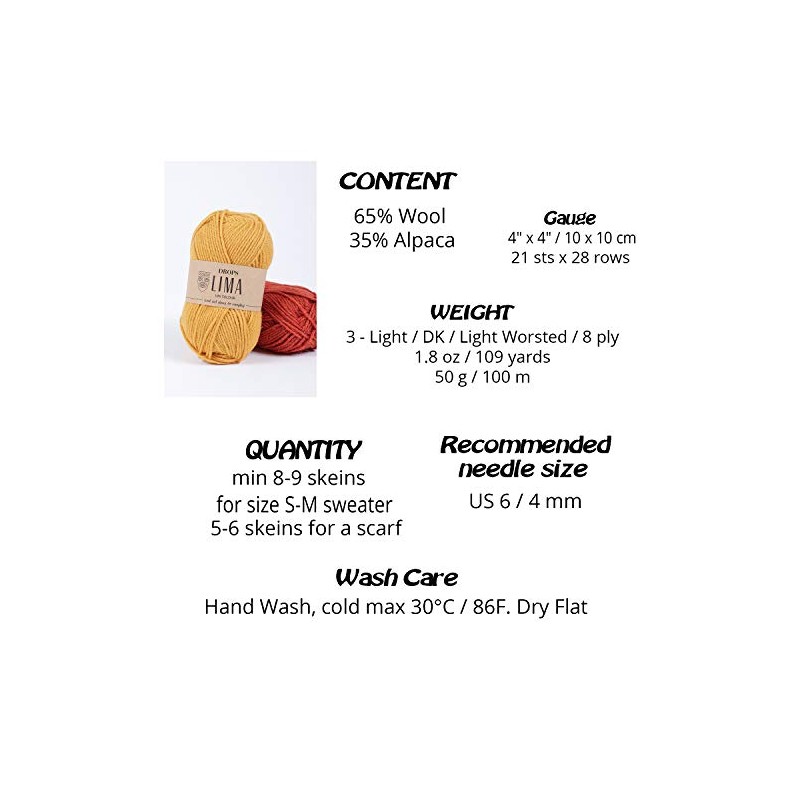 DROPS Lima 7810 UNI Khaki