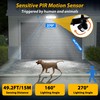 Battery Powered Motion Sensor Outdoor Lights, 1500LM Flood Lights IP65