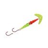 Mack's Lure Double Whammy Kokanee Pro, Silver Sparkle Flo Ruby/Flo