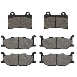 Road Passion Brake Pads Front and Rear for YAMAHA XVZ 1300 Royal Star Midnight Tour Deluxe 06-07 /Midnight Venture 02-07 /Tour Deluxe 2005-2007 /Venture S 08-13 /XVZ1300 TF Venture Star 99-01