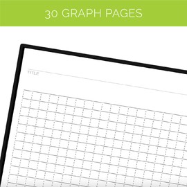 Rocketbook Matrix Smart Reusable Graph Paper Notebook, Digitally Connected, Isometric Notebook, Letter Size 8.5x11, Blue