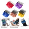 Suifaqi Premium 5 Pcs Professional Colorful Hair Clipper Combs Guards