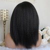 Wear And Go Glueless Wigs Kinky Straight Lace Front Wig