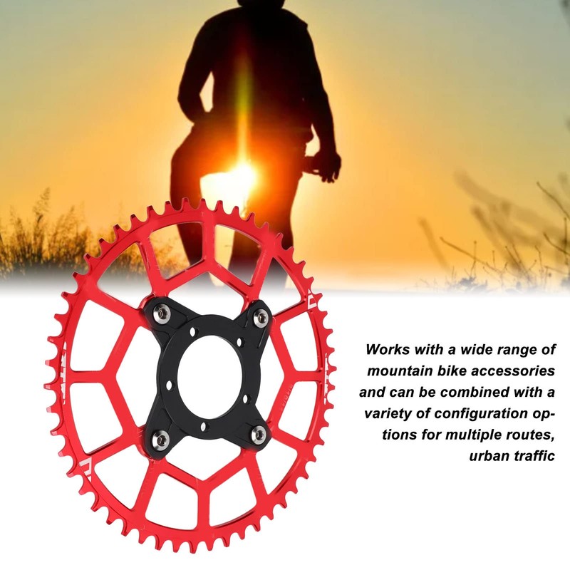 52T 104 BCD Mid Drive Chainring Adapter,Mid Drive Motor Chainring