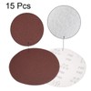 uxcell 8" Hook and Loop Sanding Discs 80 Grit Aluminum