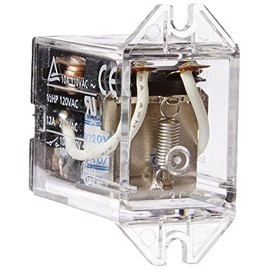 Omron LY2F-AC110/120 General Purpose Relay, Standard Type, Plug-In/Solder Terminal, Upper Mounting Bracket, Single Contact, Double Pole Double Throw Contacts, 9.9 to 10.8 mA at 50 Hz and 8.4 to 9.2 mA at 60 Hz Rated Load Current, 110 to 120 VAC Rated Load Voltage