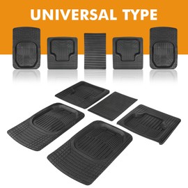 DREAMIZER 5PCS/Set Car Floor Mats Carpets Waterproof  All-weather For Honda CR-V CRV