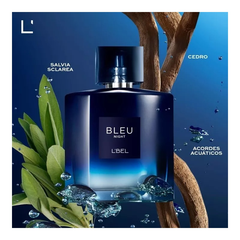 L'bel - Set Bleu Intense, Bleu Intense Night Y Bolsa