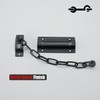 JQK Chain Door Guard with Lock, Black 2 Pack Chain
