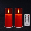 7LinRay 2" X 5" Realistic Flickering Flameless Candles Battery Operated