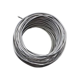 BBYPP Zinc Zn Wire 1.5mm, 20m/65 Ft, High Purity 99.995%