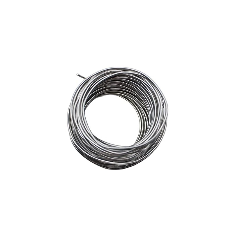 BBYPP Zinc Zn Wire 1.5mm, 20m/65 Ft, High Purity 99.995%