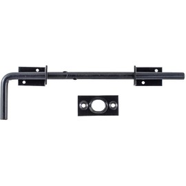 Gatemate 6020033 18" x 1/2" Cane Bolt - Black Finish