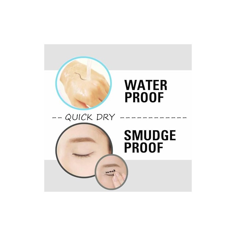 Heroine Make Smooth liquid eyeliner super keep waterproof - 01