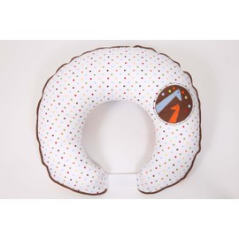 Bacati - Baby & Me Nursing Pillow Insert with 2 Removable Zippered Covers Included
