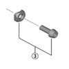 Shimano [3] Mounting Bolts & Mounting Washers