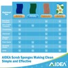 AIDEA Sponges Kitchen, Non Scratch Scrub Sponge, 6Count, Sponges for