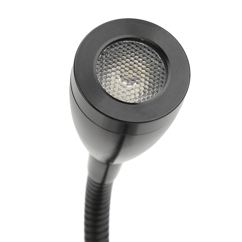 RV Reading Light Flexible Neck 3 Color Light 12‑24V 3W