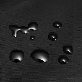 SEIWEI Oxford Polyester Generator Cover, Inverter Tent Cover, Waterproof Dust Cover, Black, for Most Inverter Generators, 81 x 61 x 61 cm