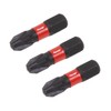 Sealey AK8209 3pc 25mm Pozi #3 Impact Power Tool Bit