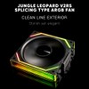 Jungle Leopard Interstellar V2 RS 120mm Case Fan Infinity Mirror