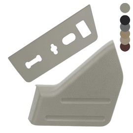 Car Left Driver Side Seat Track Cover&Seat Adjust Switch Housing Stone Compatible With Ford