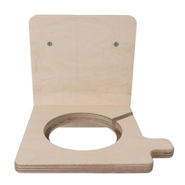 JP Journey Wall Mount for Toniebox Made of Wood, Holder as Storage for Music Box, Made in Germany, 60 x 23 cm