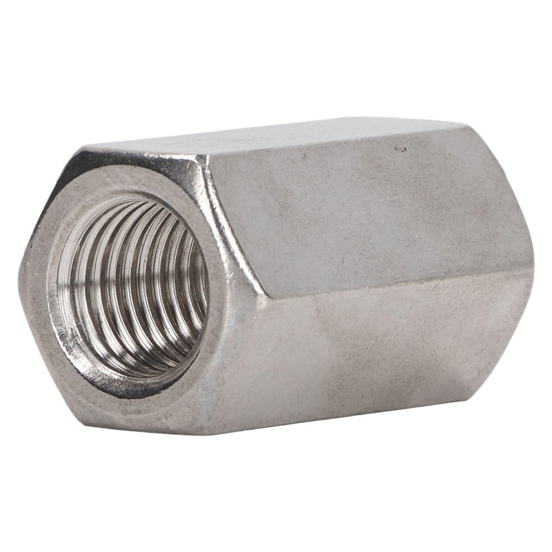 5Pcs Hex Coupling Nut Set Connector 304 Stainless Steel Industrial