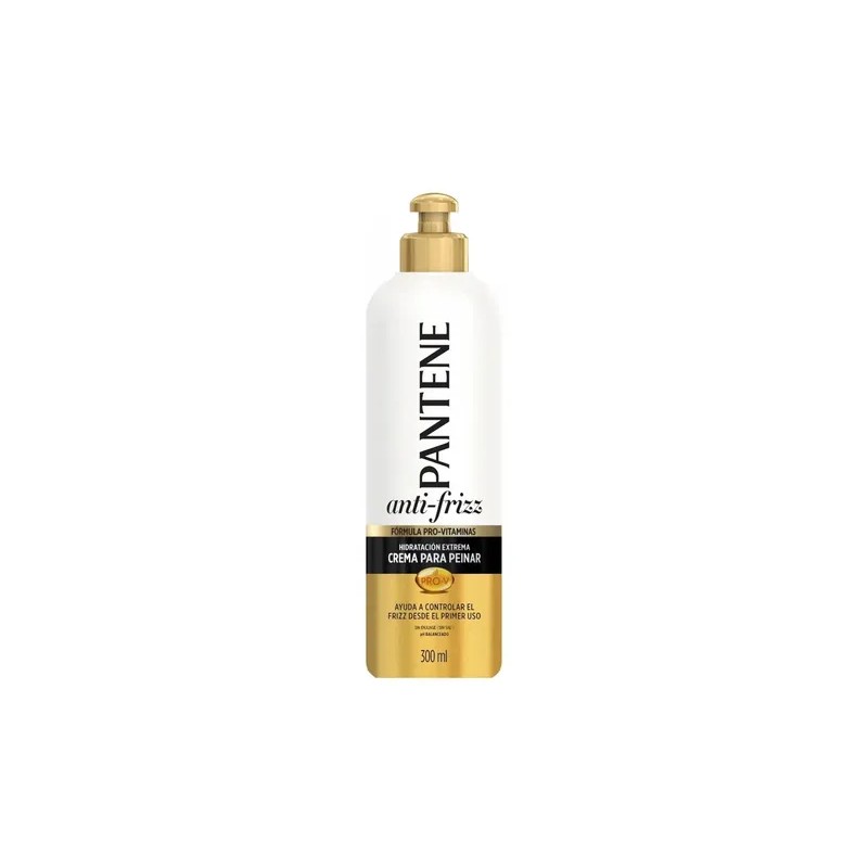 Crema Para Peinar Pantene Anti Frizz Pro Vitaminas 300 Ml