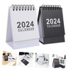 Ciieeo 2pcs Desk Calendar Minimalist Design for Office Home and