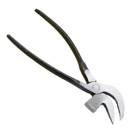 Bent Needle Nose Pliers - Hand Pincers for Shoe Repair - Multifunctional Heavy Duty Curved Needle Pliers for Shoe Repair Hemming Sewing Pressing Crafting