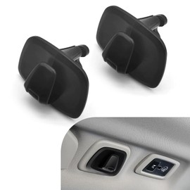Arwrilt Pack-2 Car Interior Roof Hooks, ABS Plastic Multifunctional Roof Hook for Car, Car Hooks for Hanging Clothes, Bags and Umbrellas, Compatible with Volvo XC40 XC60 XC90 S60 S90 V60 V90 (Black)